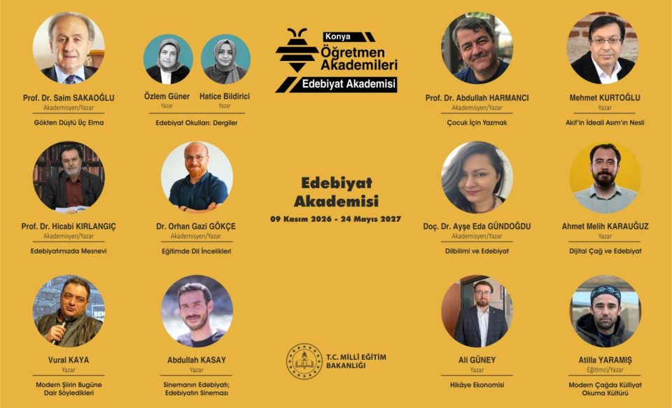 2026-2027 EĞİTİM ÖĞRETİM YILI KONYA ÖĞRETMEN AKADEMİLERİ BAŞLIYOR
