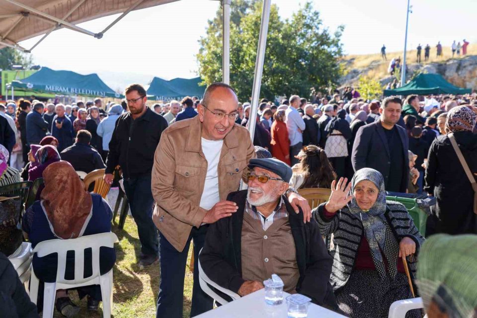 Meram’ın kadim geleneği Kızılören’de şölene dönüştü