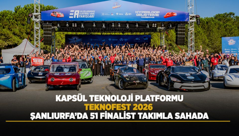 Konya Büyükşehir'in Kapsül Teknoloji Platformu TEKNOFEST Şanlıurfa'da 51 finalist takımla yarışıyor