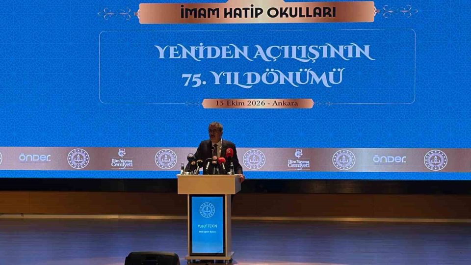 Bakan Tekin: "İmam hatip okullarının üçüncü kurucusu Cumhurbaşkanımızdır"