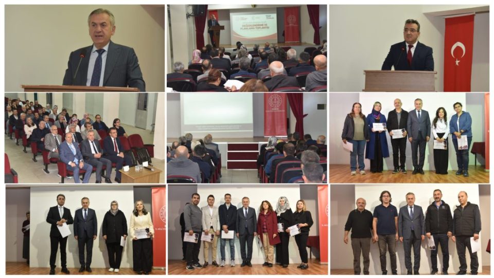 İL MİLLÎ EĞİTİM MÜDÜRÜMÜZ MURAT YİĞİT'İN KATILIMIYLA MESLEKİ EĞİTİM ORTAOKULLARDA PROJESİ DEĞERLENDİRME VE PLANLAMA TOPLANTISI GERÇEKLEŞTİRİLDİ