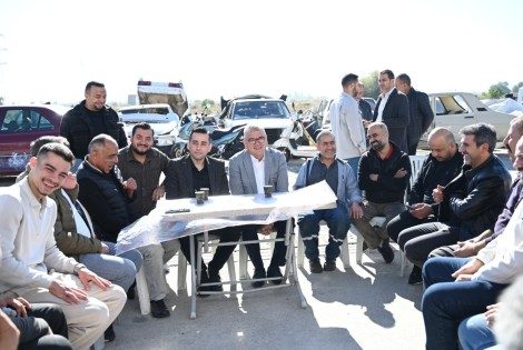 BAŞKAN USTAOĞLU, SANAYİDE GENÇLERLE KAHVALTIDA BULUŞTU