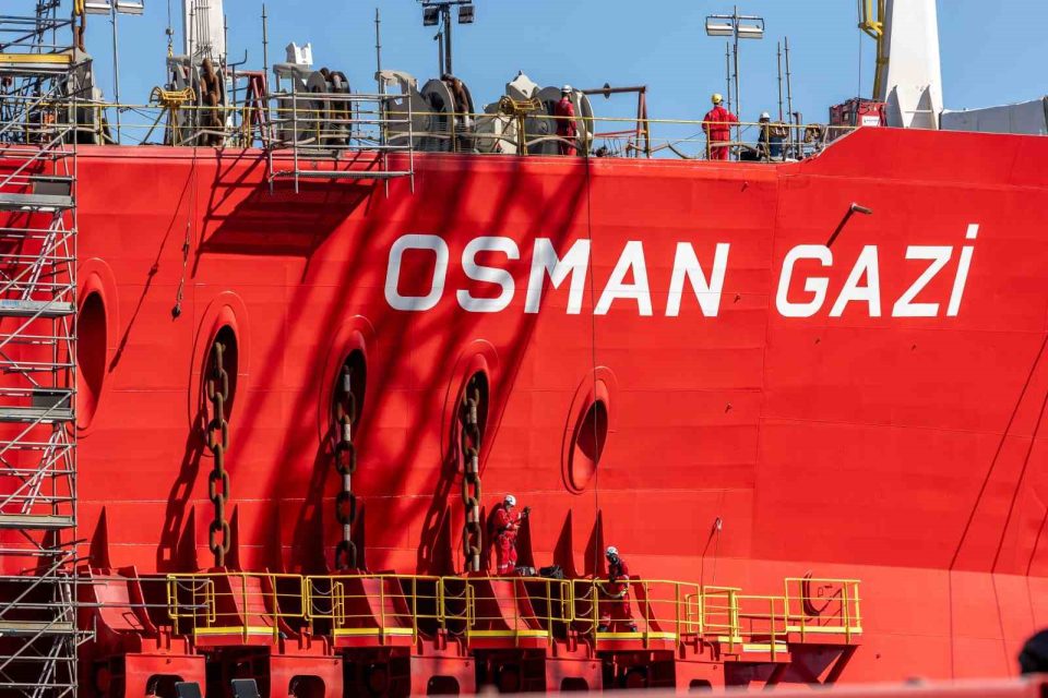 Türkiye'nin İlk Yüzer Üretim Platformu Osman Gazi, 17 Ekim'de Karadeniz'e Uğurlanacak
