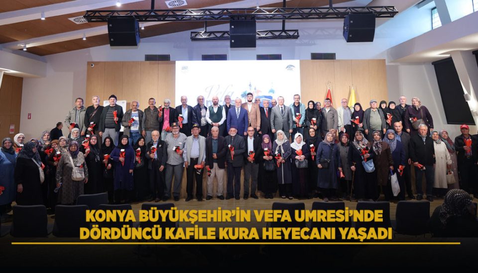 Vefa Umresi'nde dördüncü kafile noter huzurunda çekilen kurayla belirlendi