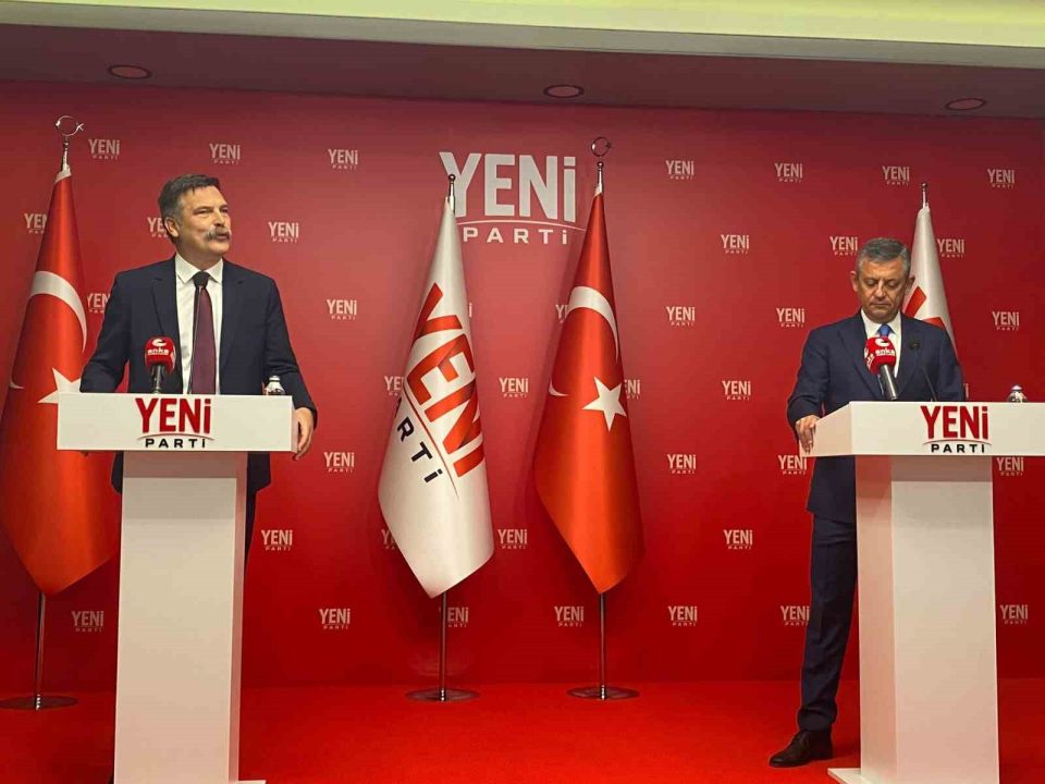 YENİ Parti Başkanı Özel: "Girdiğim ilk seçimden birinci parti çıkmazsam görevi bırakacağım"